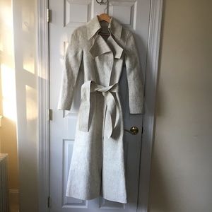 Vintage Miki Mialy Paris coat, felted wool S-M